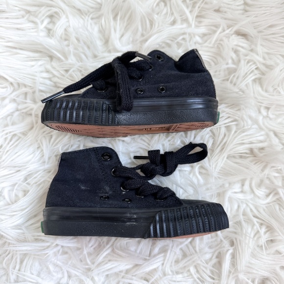 PF Flyers | Toddler Black High Top Sneakers - Picture 4 of 7